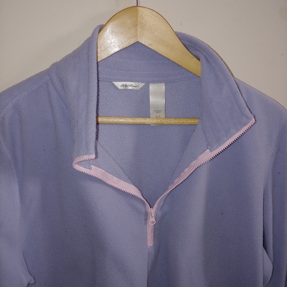 Eddie Bauer Women's XL Quarter Zip Sweater - Picture 3 of 4
